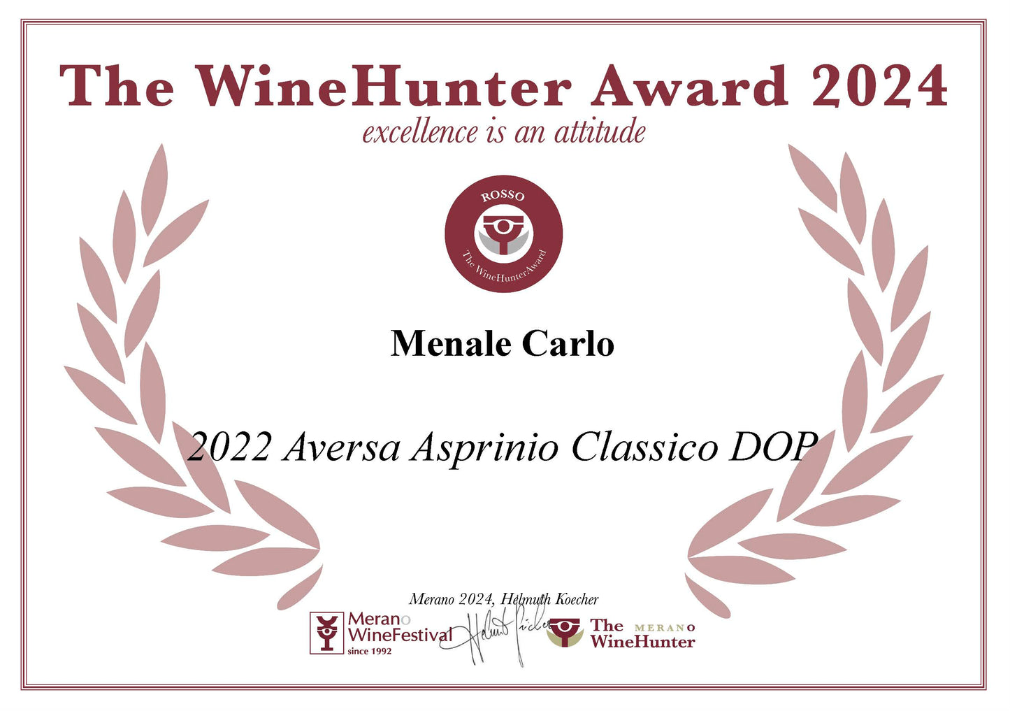 Asprinio Aversa DOP 2024