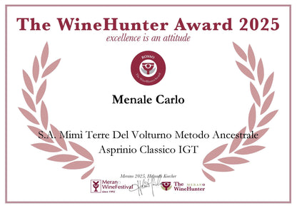 Asprinio frizzante "Mimì kanti'njere" metodo ancestrale